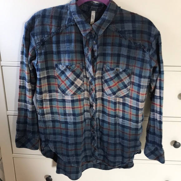 Free People flannel - Picture 1 of 6